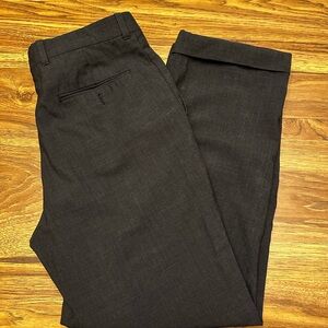 L.L. Bean Charcoal Wool Pants
